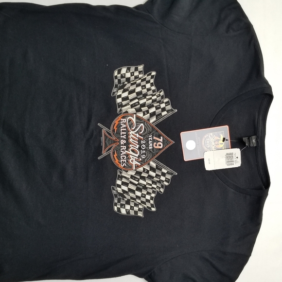 Sturgis Motorcycle 79 years Black T-shirt - Picture 9 of 10